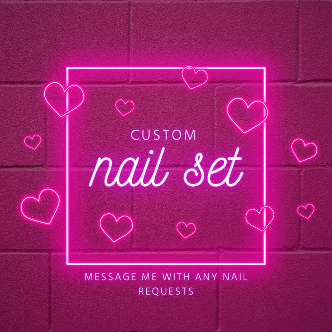 Custom Press Ons!! - Nailsby3lle.tm