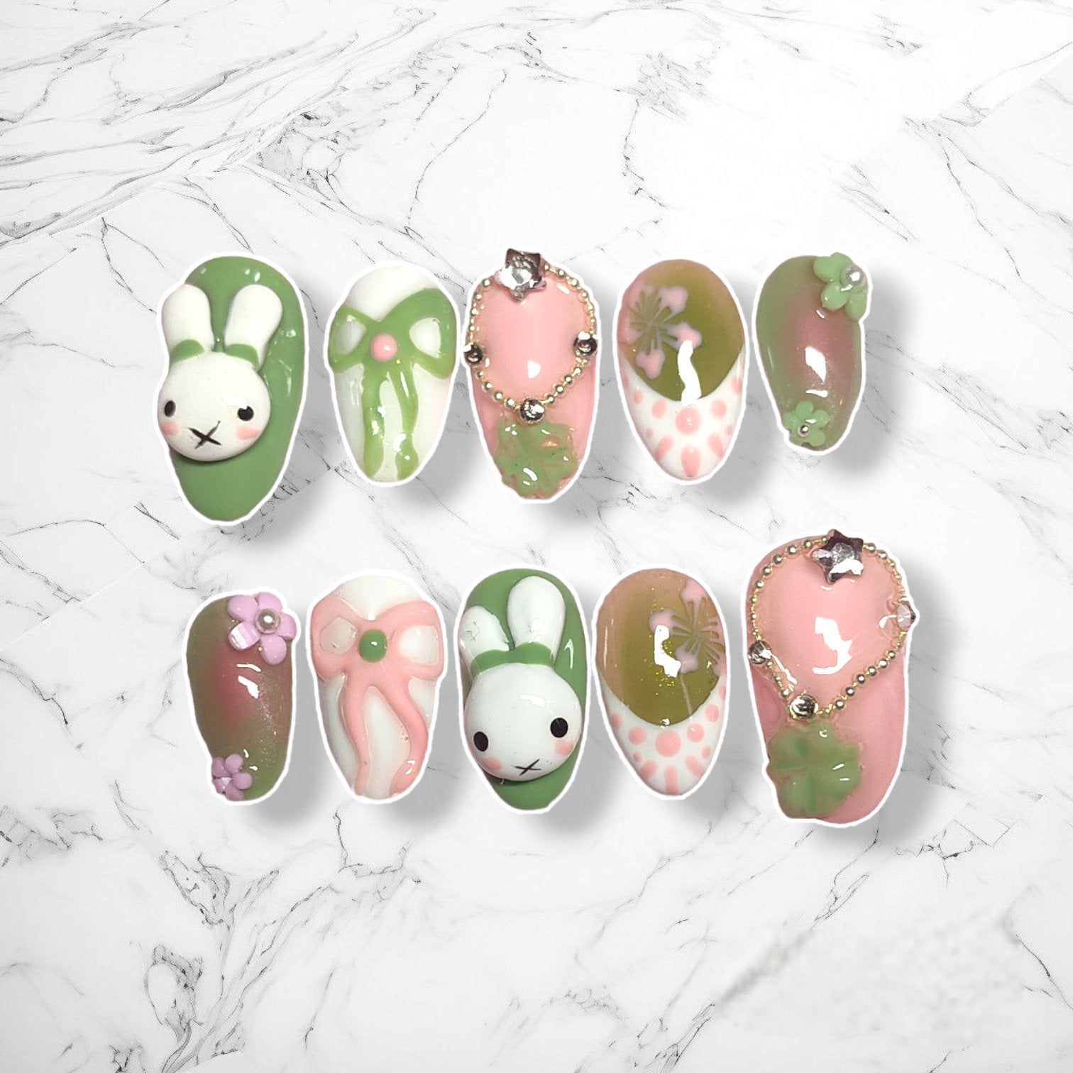 🌱Harajuku Miffy ୨୧⋆｡˚ ⋆ - ୨ - Nailsby3lle.tm