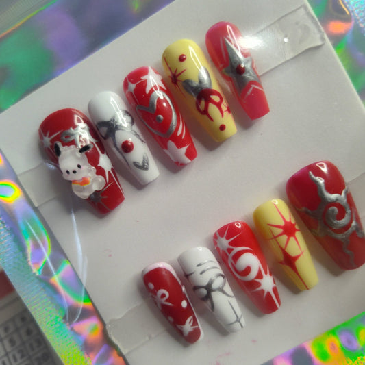 Pochacco's Red White and Chrome !!~ - Nailsby3lle.tm