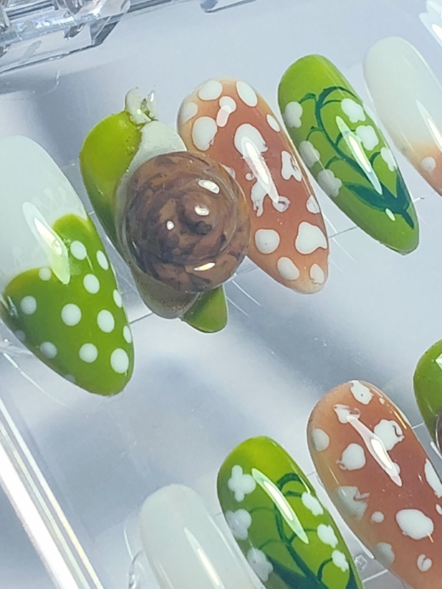 "The Snail and the Fawn" Press Ons