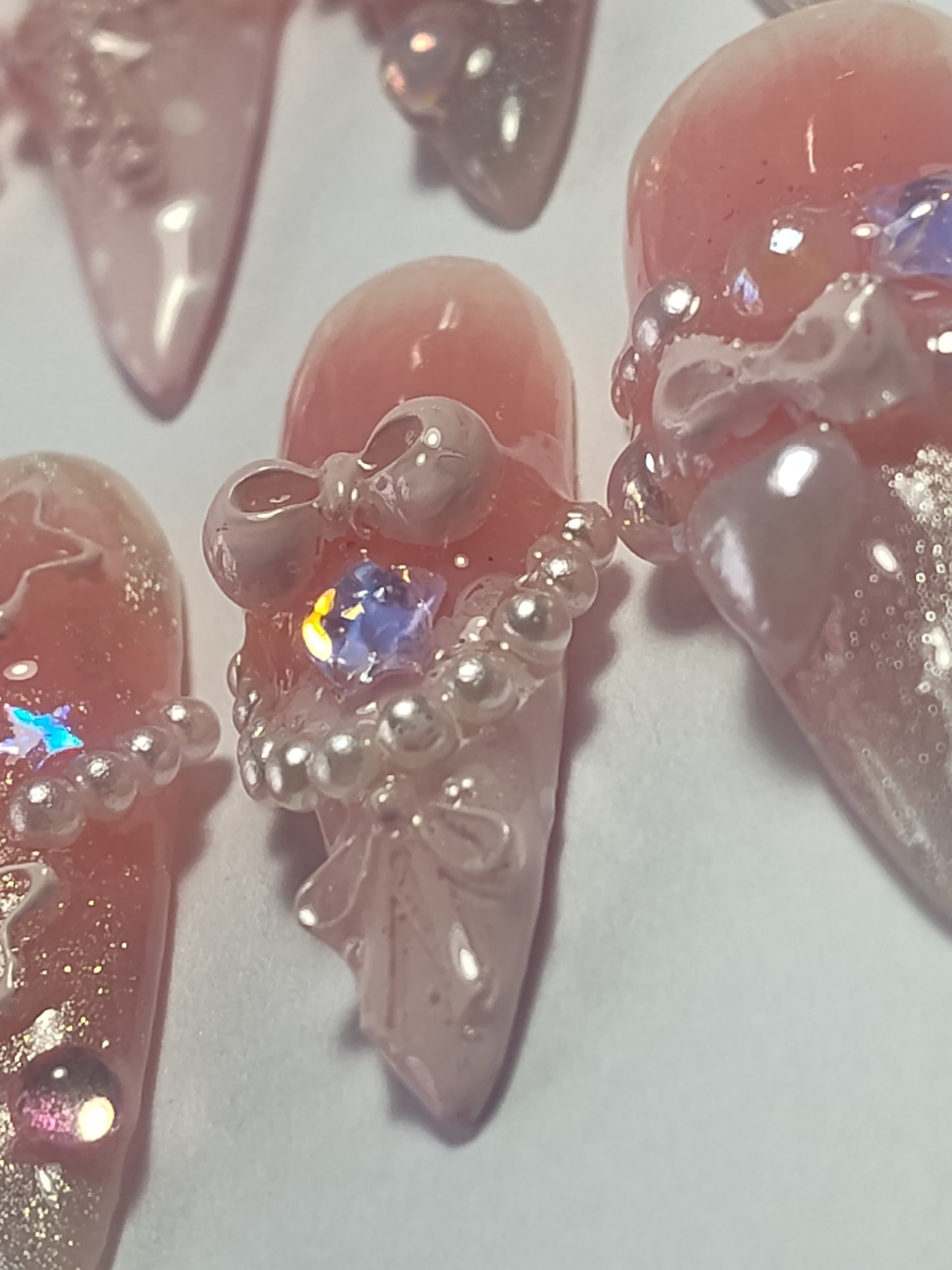 "Pearly Princesses" Press Ons