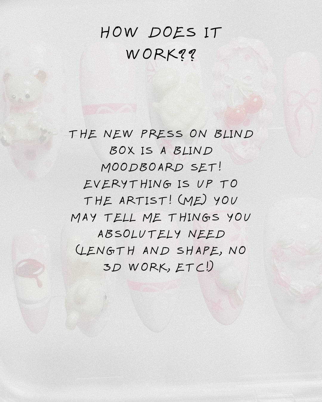 Press on blind box!
