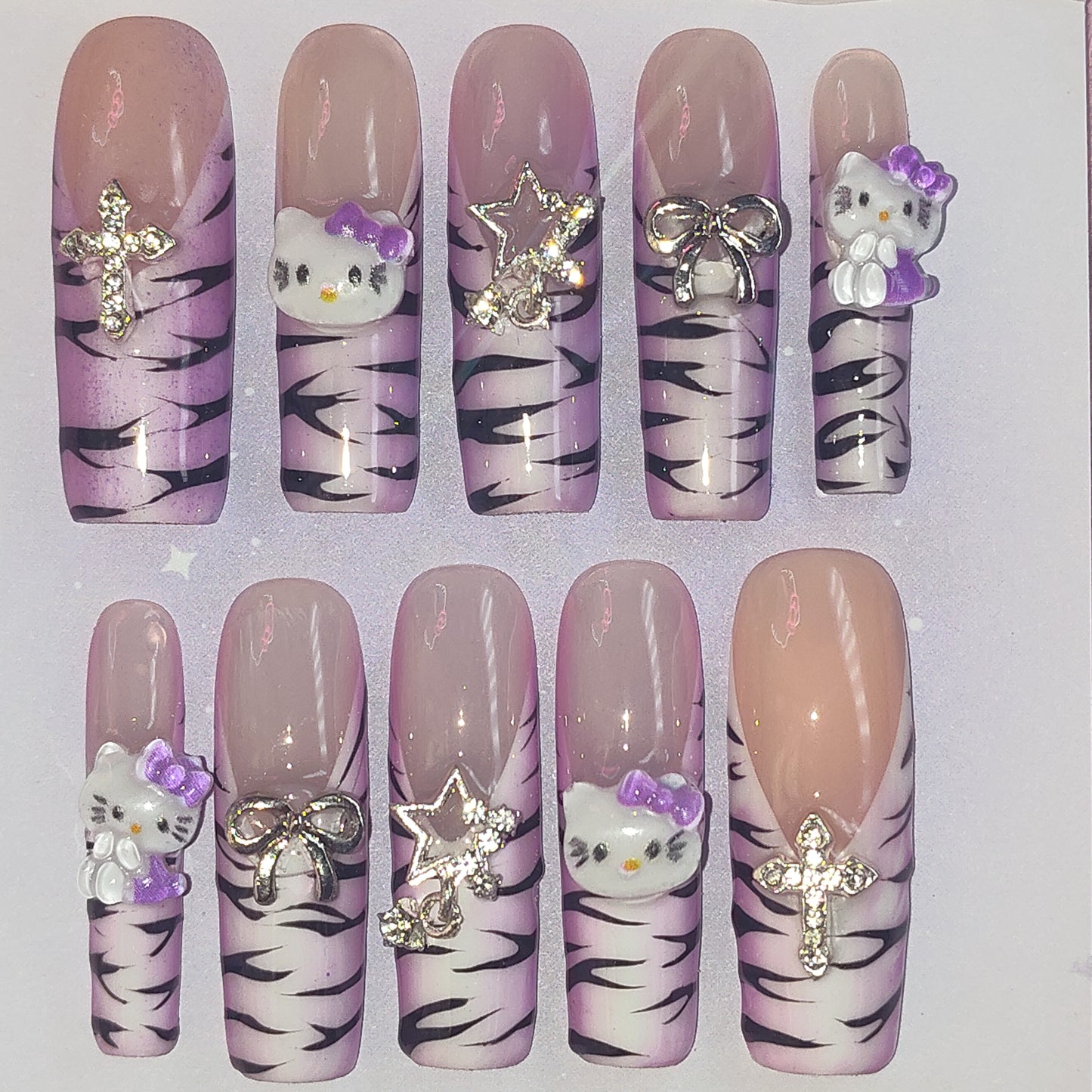 Hello Kitty's Y2K Purples୨୧⋆｡˚ ⋆