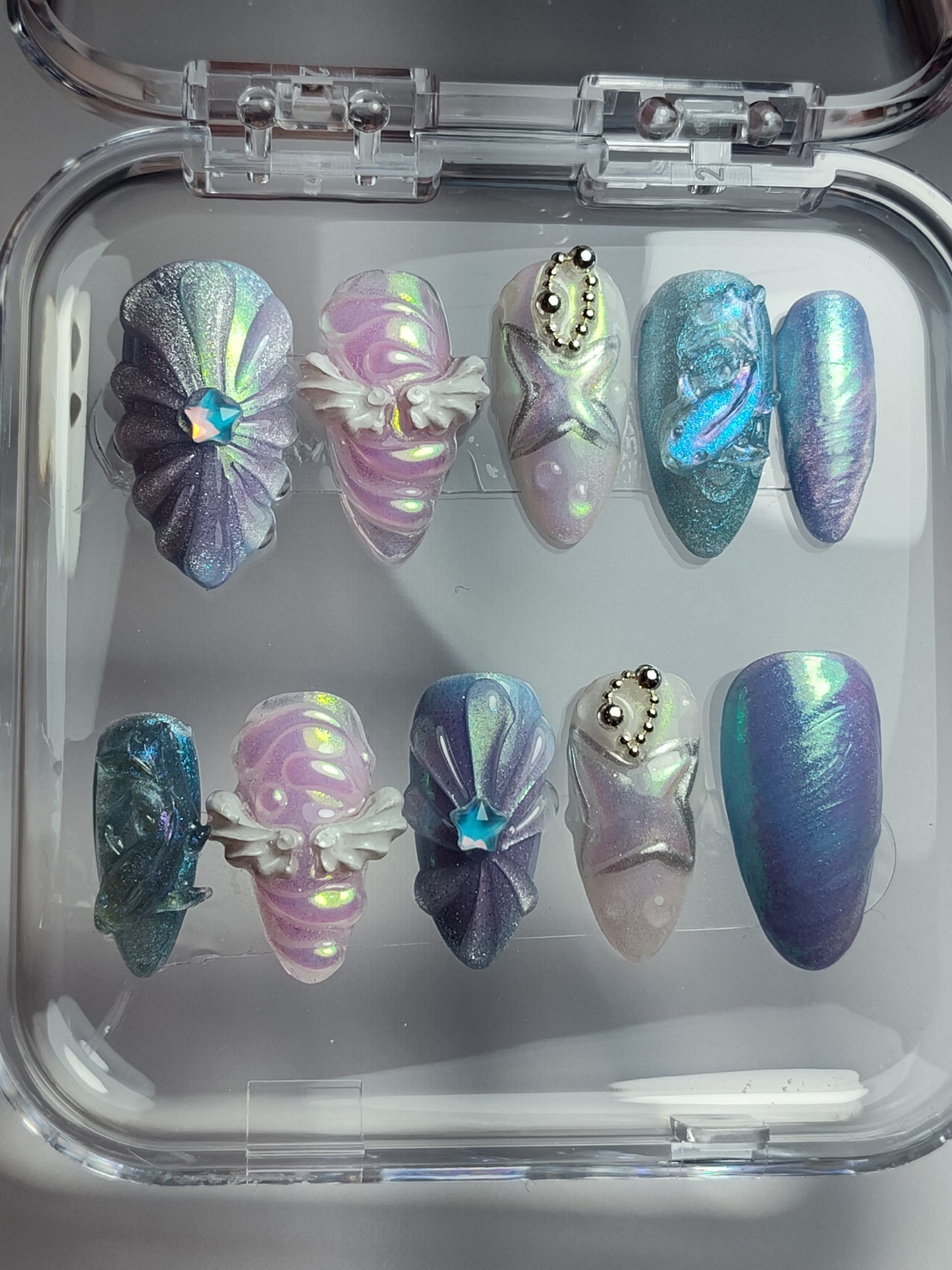 "Serene Sanctuary" Txt inspired Press Ons